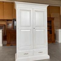 Armadio in legno nuovo bianco