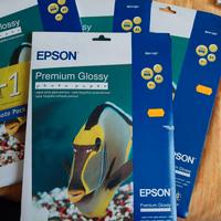 CARTA FOTOGRAFICA EPSON PREMIUM GLOSSY con OMAGGIO