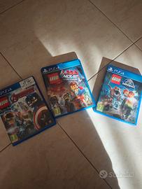 giochi lego ps4 movie - avengers - Jurassic world 