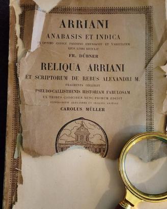 Arriano Anabasi- Firmin Didot Paris GRECO&LATINO