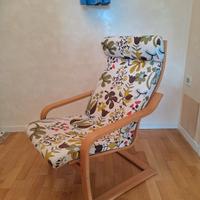 Poltrona Poang ikea + copertura