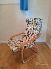 Poltrona Poang ikea + copertura