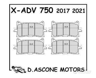 2 CP PASTIGLIE ANTERIORI X-ADV 750 17-21