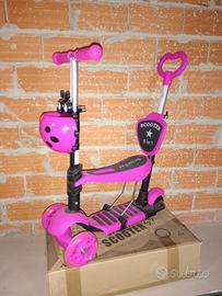 Monopattino 5 in 1 SCOOTER per bambini