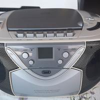 Radio  cassette Cd USB e Schede memoria TREVI