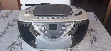 Radio  cassette Cd USB e Schede memoria TREVI