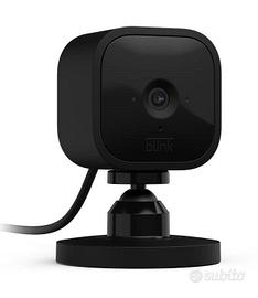 VIDEOCAMERA SORVEGLIANZA BLINK MINI NERA Nuova