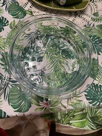 recipiente  vetro a vapore con il coperchio