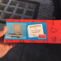 Barca in legno da montare