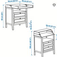 mobile cassettiera fasciatoio ikea