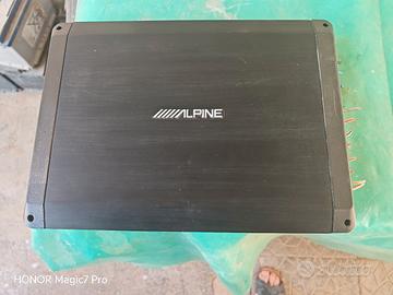Amplificatore auto Alpine 4canali