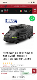 Copertura camper