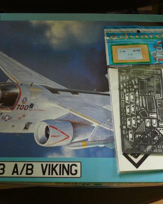 kit aereo viking, italeri con photo etch