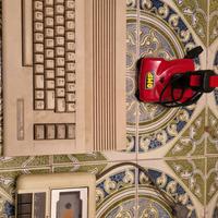 commodore 64 con giochi vari
