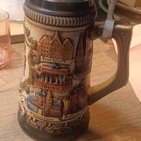 boccale di birra anni 70  80