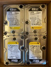 4 Hard disk WD 1 TB