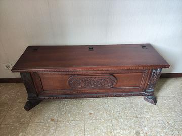 Cassapanca arte povera