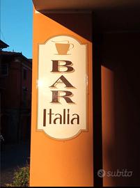 Insegne personalizzate "BAR ITALIA"