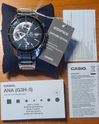 Casio Edifice - EFS-S510D-1AVUEF orologio solare