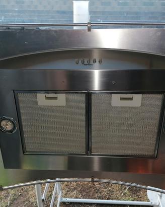 Cappa cucina in  acciaio 