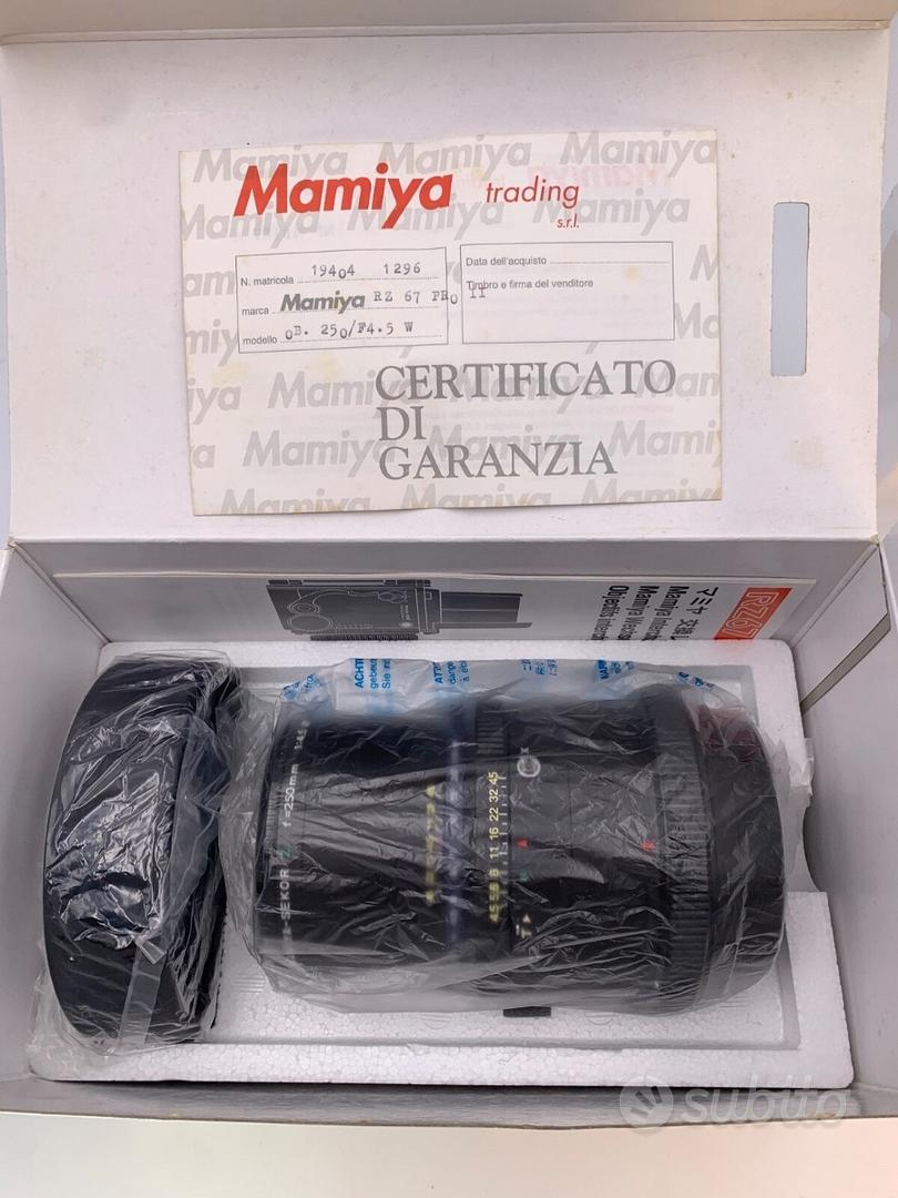 Mamiya Sekor Z 250mm f/4.5 RZ67 da collezione - Fotografia In