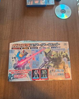 Bandai HGUC Gunpla Starter Set Gundam vs Zaku II 