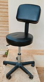 sgabello sedia per estetista 