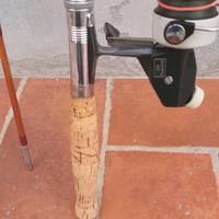 canna da spinning in bambu 'refendu'