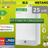 CALDAIA BERETTA BLS 25C A CONDENSAZIONE 25 KW MET.