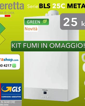 CALDAIA BERETTA BLS 25C A CONDENSAZIONE 25 KW MET.