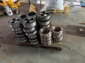 Elettrodi, filo acciaio inox duplex