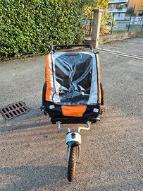 rimorchio per bicicletta bambini