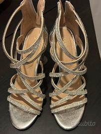 Sandali gioiello argentato ALDO n. 36