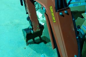 Escavatore agricolo ama snodato miniescavatore