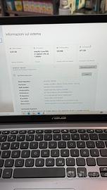 ASUS VivoBook 15 i7  8GB RAM  SSD 512GB Batt 30 cl