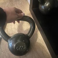 Coppia manubri e kettle