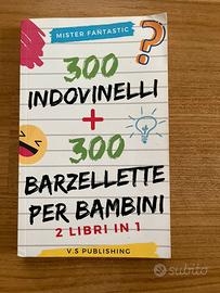 Libro 300 indovinelli + 300 barzellette