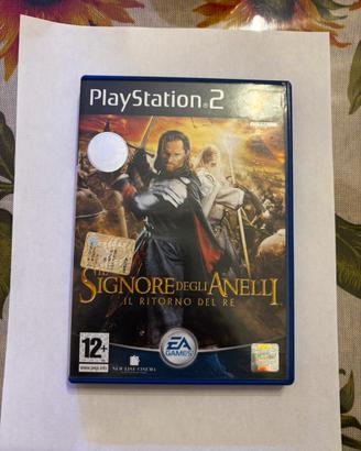 Gioco ps 2 signore degli anelli il ritorno del re