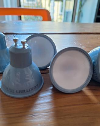 5 lampadine GU10 6W
