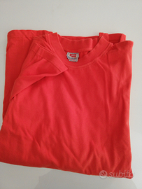 Levi's maglia rossa cotone