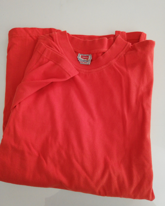 Levi's maglia rossa cotone