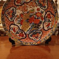 Piatto  porcellana giapponese Imari