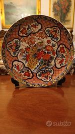 Piatto  porcellana giapponese Imari