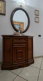 Mobile e specchio per ingresso 