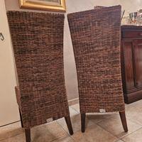 sedie in Rattan marca Bizzotto