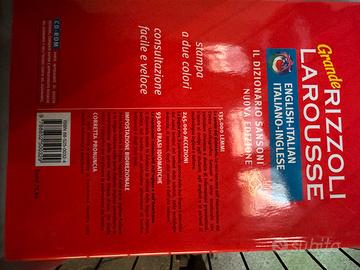 Dizionario italiano inglese La Rousse Rizzoli