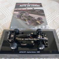 Modellini auto Lotus F1 Senna e Maserati 