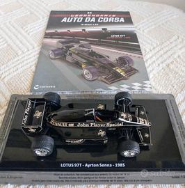 Modellini auto Lotus F1 Senna e Maserati 