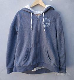 Felpa imbottita con cerniera