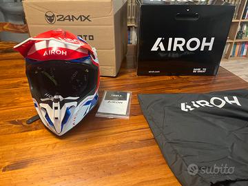 airoh twist 3 dizzy blue/red gloss